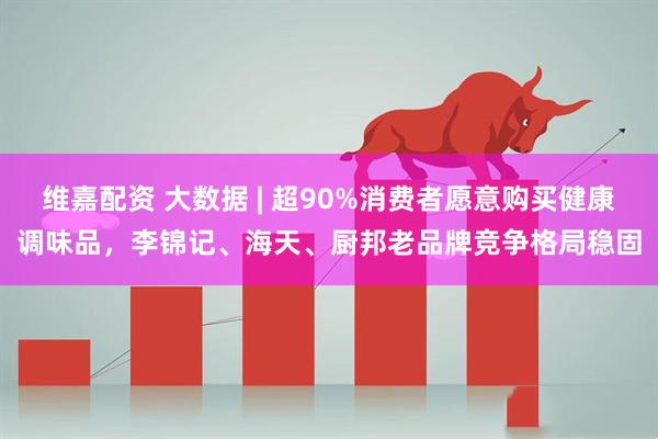 维嘉配资 大数据 | 超90%消费者愿意购买健康调味品，李锦记、海天、厨邦老品牌竞争格局稳固